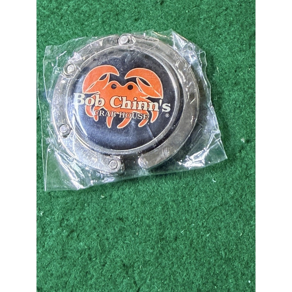 Bob Chinn's Crab House Purse Hook‎ Foldable Handbag Hanger